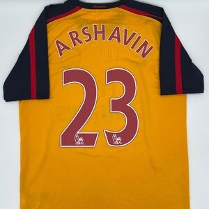 Arshavin #23 Arsenal 2008/2009 Away ORIGINAL Nike VTG Rare Soccer Jersey (M)